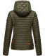 Marikoo Samtpfote lightweight ladies quilted jacket Olive Größe L - Gr. 40