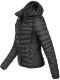 Navahoo Lulana Damen Steppjacke Übergangsjacke Schwarz Größe XS - Gr. 34