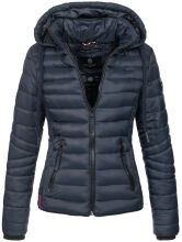 Navahoo Lulana Damen Steppjacke Übergangsjacke Navy Größe XS - Gr. 34