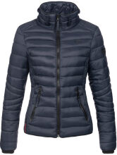 Navahoo Lulana Damen Steppjacke Übergangsjacke Navy Größe S - Gr. 36