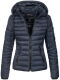 Navahoo Lulana Damen Steppjacke Übergangsjacke Navy Größe M - Gr. 38