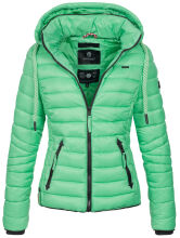 Navahoo Lulana Damen Steppjacke Übergangsjacke Mintgrün Größe S - Gr. 36