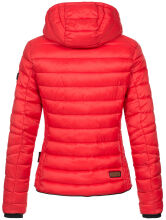 Navahoo Lulana Damen Steppjacke Übergangsjacke Rot Größe XS - Gr. 34