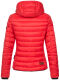 Navahoo Lulana Damen Steppjacke Übergangsjacke Rot Größe XS - Gr. 34