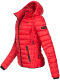 Navahoo Lulana Damen Steppjacke Übergangsjacke Rot Größe S - Gr. 36