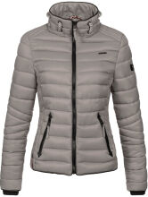 Navahoo Lulana ladies quilted jacket spring jacket Grau Größe XS - Gr. 34