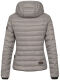 Navahoo Lulana ladies quilted jacket spring jacket Grau Größe XS - Gr. 34