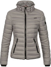 Navahoo Lulana ladies quilted jacket spring jacket Grau Größe XL - Gr. 42