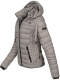 Navahoo Lulana ladies quilted jacket spring jacket Grau Größe XL - Gr. 42