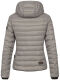 Navahoo Lulana Damen Steppjacke Übergangsjacke Grau Größe XL - Gr. 42