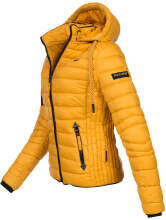 Navahoo Lulana ladies quilted jacket spring jacket Gelb Größe S - Gr. 36