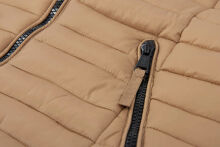 Navahoo Ladies Jacket Quilted Jacket Transition Jacket Quilted Kimuk NEW B348 Camel Size XS - Size 34