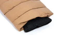 Navahoo Ladies Jacket Quilted Jacket Transition Jacket Quilted Kimuk NEW B348 Camel Size XS - Size 34