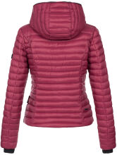 Navahoo Kimuk Damen Übergangs Steppjacke Bordeaux Größe XS - Gr. 34