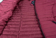 Navahoo Ladies Jacket Quilted Jacket Transition Jacket Quilted Kimuk NEW B348 Bordeaux Size XL - Size 42