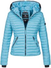 Navahoo Kimuk Damen Übergangs Steppjacke Baby Blue Größe XS - Gr. 34