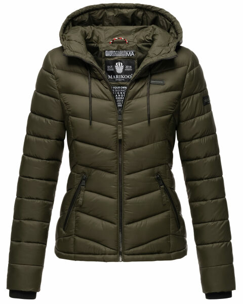 Navahoo Kuala Damen Steppjacke Kuala-Olive-Gr.L