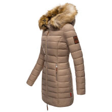Marikoo Rose ladies long winter quilted jacket parka -