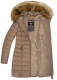 Marikoo Rose 2 Ladies Winterjacket Taupe Size XL - Size 42