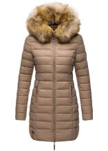 Marikoo Rose 2 Ladies Winterjacket Taupe Size XXL - Size 44