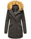Marikoo Karmaa Ladies winter jacket parka coat warm lined - Anthracite-Gr.L
