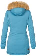 Marikoo Karmaa Ladies winter jacket parka coat warm lined - Light-Blue-Gr.S