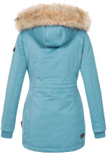 Navahoo Schneeengel ladies jacket with hood - Light-Blue-Gr.S