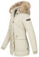 Navahoo Schneeengel ladies jacket with hood - Creme-Gr.L