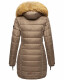 Navahoo Papaya Ladies Winter Quilted Jacket Taupe Size XS - Gr. 34