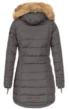 Navahoo Papaya Ladies Winter Quilted Jacket Anthracite Size XS - Gr. 34