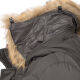 Navahoo Papaya Damen gesteppte Winterjacke mit Doppelzipper und gefüttert Anthrazit Größe XS - Gr. 34