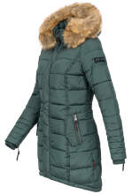Navahoo Papaya Ladies Winter Quilted Jacket Forest Green Size M - Gr. 38