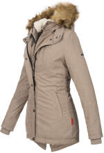 Marikoo Ladies Winterjacket Akira Taupe Size M - Size 38