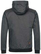 Navahoo Hunter Herren Jacke mit Kapuze Anthrazit Größe XXL - Gr. 2XL