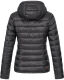 Marikoo Lucy ladies quilted jacket with hood - Black-Gr.S