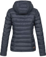 Marikoo Lucy ladies quilted jacket with hood - Navy-Gr.L