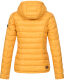 Marikoo Lucy ladies quilted jacket with hood - Yellow-Gr.XS