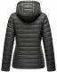 Marikoo Lucy ladies quilted jacket with hood - Anthracite-Gr.XS