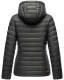 Marikoo Lucy ladies quilted jacket with hood - Anthracite-Gr.XXL
