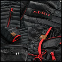 Navahoo Pari ladies quilted jacket with hoodie