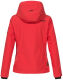 Marikoo Erdbeere Damen Übergangsjacke leicht gefüttert mit Kapuze Rot Größe XXL - Gr. 44