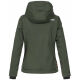 Marikoo Erdbeere Damen Übergangsjacke leicht gefüttert mit Kapuze Olive Größe XS - Gr. 34