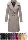 Navahoo Wooly Damen Trenchcoat Winter Mantel