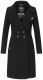 Navahoo Wooly Ladies Coat B661 Schwarz Größe XS - Gr. 34