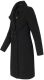 Navahoo Wooly Damen Trenchcoat Winter Mantel Schwarz Größe M - Gr. 38