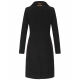 Navahoo Wooly Damen Trenchcoat Winter Mantel Schwarz Größe XL - Gr. 42