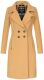 Navahoo Wooly Damen Trenchcoat Winter Mantel Camel Größe XL - Gr. 42