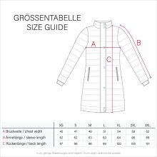 Navahoo Wooly Damen Trenchcoat Winter Mantel Rot Größe S - Gr. 36