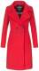 Navahoo Wooly Damen Trenchcoat Winter Mantel Rot Größe S - Gr. 36