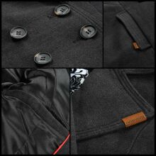 Navahoo Wooly Ladies Coat B661 Anthrazit Größe XL - Gr. 42